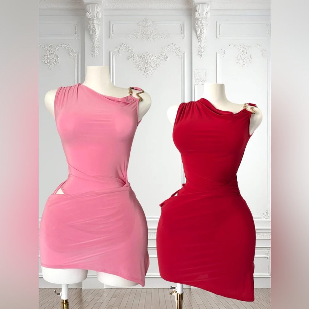 Red dress